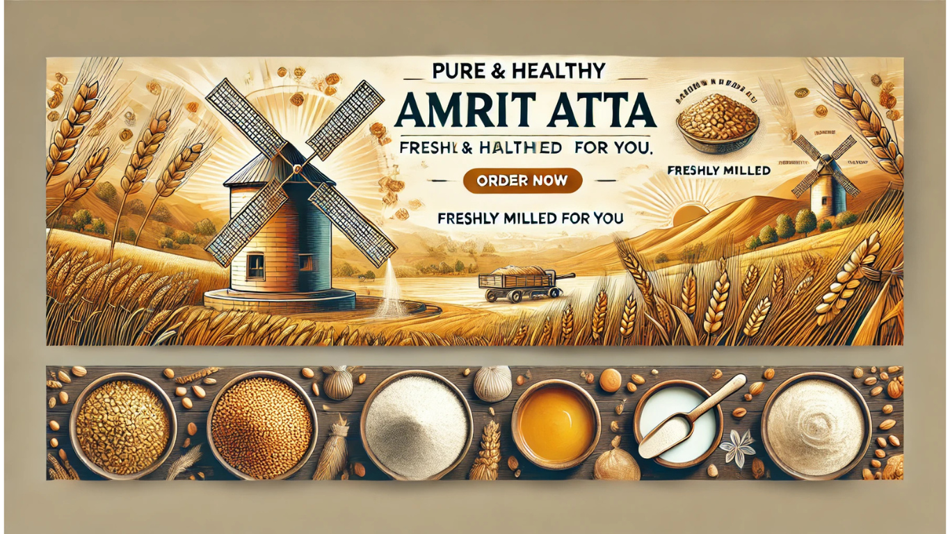 Amrit atta banner